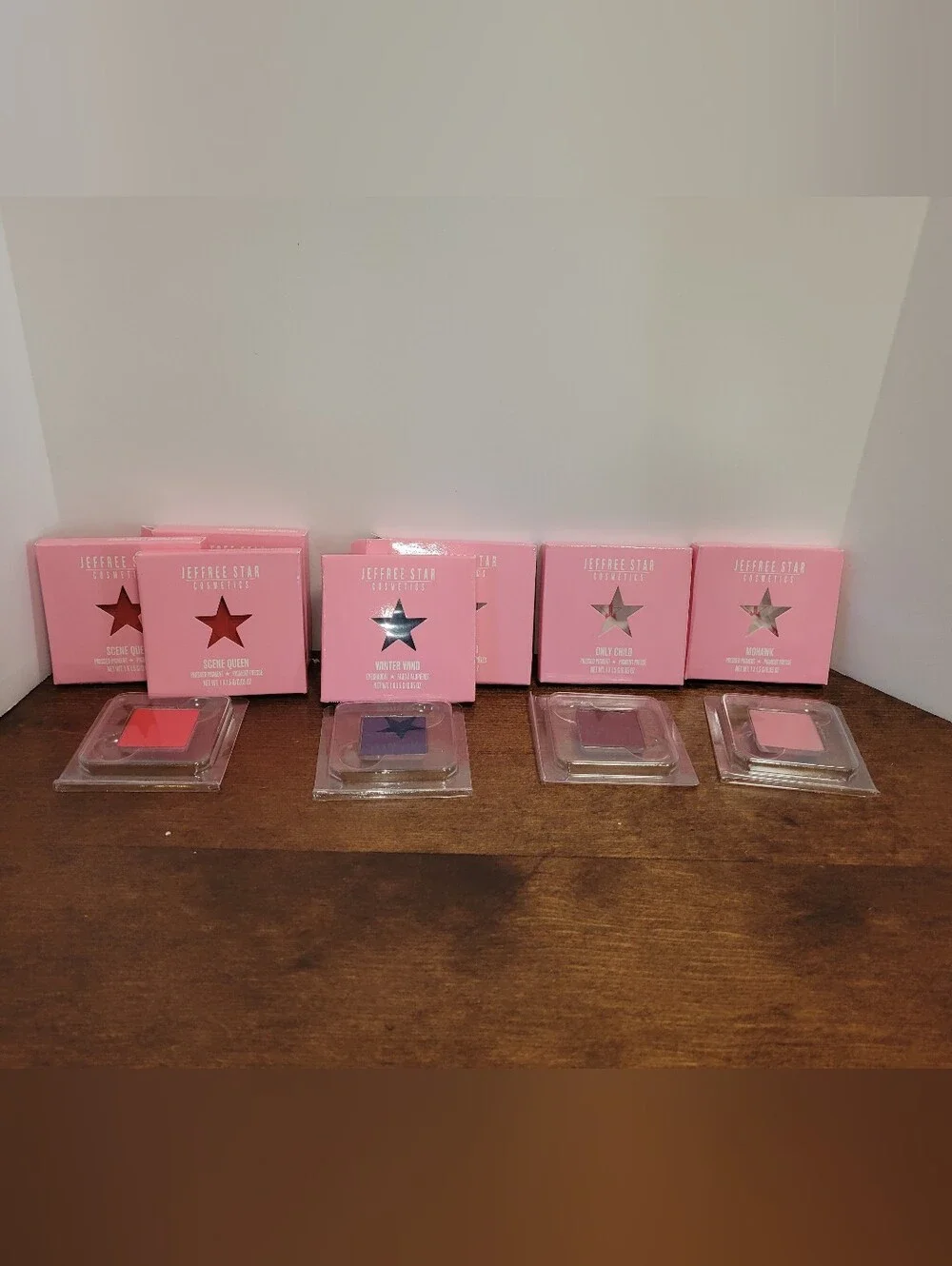 Jeffree Star Cosmetics Eyeshadow Singles Lot Of 7